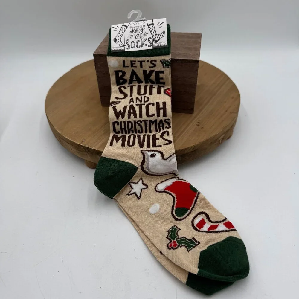 Kathy Socks Primitives Let's Bake Stuff And Watch Movies